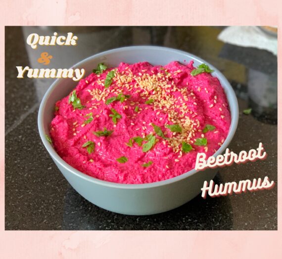 Quick and Yummy Beetroot Hummus Recipe